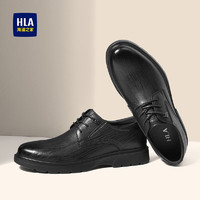 HLA 海澜之家 皮鞋正装德比经典鞋子HAAPXM3AC90183
