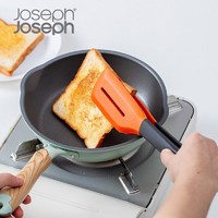Joseph Joseph 硅胶煎烤夹户外不锈钢烧烤夹防烫耐热 橙色 10142