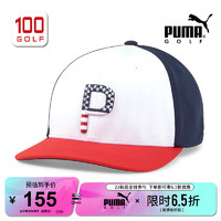 PUMA 彪马 Golf/彪马高尔夫球帽男全新Pars & Stripes 可调节时尚男帽