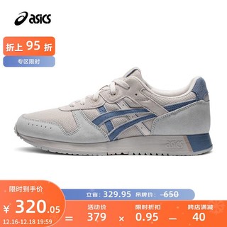 ASICS 亚瑟士 男鞋舒适透气运动鞋百搭复古时尚休闲鞋 LYTE CLASSIC 灰色/蓝色 41.5