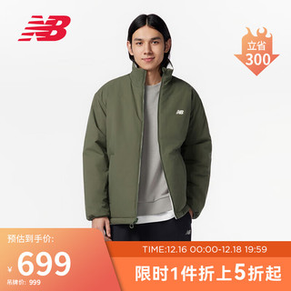 NEW BALANCE 23年男款潮流百搭运动针织夹克外套AMJ33373 DON L