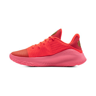 安德玛（UNDERARMOUR）秋冬库里Curry 4 Low FloTro男女运动篮球鞋3026620 红色600 45.5