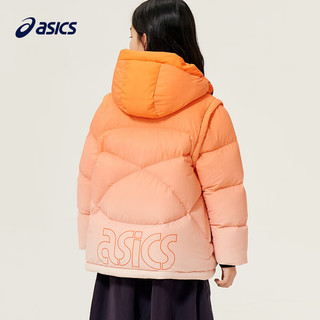 asics【陆毅女儿同款】亚瑟士童装20男女儿童宽松时尚设计 0640橘色 150cm