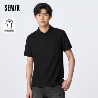 Semir 森马 POLO衫男夏季透气休闲风短袖上衣101323115104