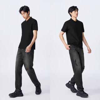 Semir 森马 POLO衫男夏季透气休闲风短袖上衣101323115104