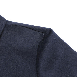 雅戈尔（YOUNGOR）男装大衣男单排扣修身版商务大衣羊毛羊绒舒适易打理3款可选 VYSY010003FWY藏青色 175/96A