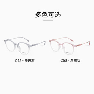 MingYue 明月 镜片 浪特梦时尚小框眼镜架配眼镜近视眼镜L83202 配1.60PMC