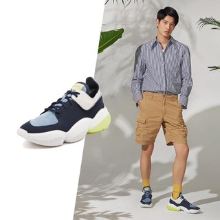 Clarks 其乐 男鞋TriStreet Walk三瓣鞋老爹鞋复古运动跑鞋