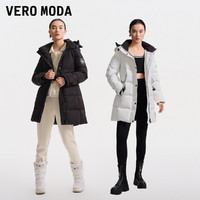 Vero Moda羽绒服冬休闲运动90%白鸭绒中长款女