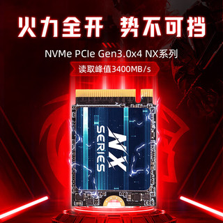 KingSpec 金胜维 1TB SSD固态硬盘NVMe 2230 M.2接口 PCIe3.0 适配SteamDeck掌机 NX系列