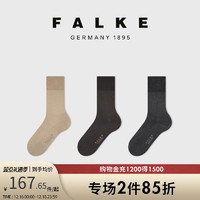 Falke 德国鹰客Firenze商务深色宽松袜口商务休闲中低筒男袜14684