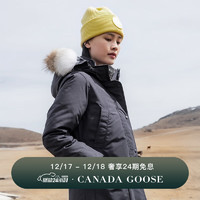 CANADA GOOSE Trillium女士派克大衣户外休闲外套大鹅羽绒服6660LA 61 黑色 M