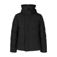 CANADA GOOSE 百搭男士黑色休闲保温派克大衣羽绒服