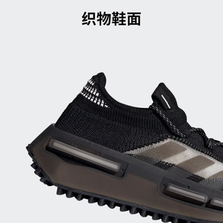 adidas阿迪达斯三叶草NMD_S1男女休闲boost跑步鞋GW5652 黑/白 41(255mm)