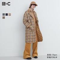 UNIQLO 优衣库 设计师合作款女装UNIQLO : C PUFFTECH宽松大衣外套461361