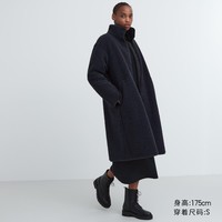 UNIQLO 优衣库 设计师合作款女装UNIQLO : C仿羊羔绒摇粒绒立领大衣461658