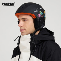 PROPRO 滑雪头盔 男女单板双板运动防摔头盔保暖透气滑雪护具装备