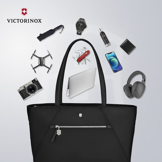 VICTORINOX 维氏 瑞士军刀维多利亚签名系列16英寸笔记手提包女生单肩包黑色612205