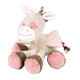 NATTOU 比利时进口NATTOU婴儿安抚动物公仔可爱粉色独角兽毛绒玩具可入口