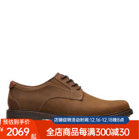 Clarks 其乐 男子低帮系带休闲短靴单鞋时尚舒适精致流行百搭通勤秋冬26174580 swax 14