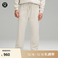 lululemon丨Steady State 男士拉绒长裤 透气 LM5ARSS 象牙色 XXL