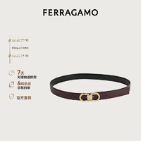 菲拉格慕（Ferragamo）男酒红色皮带 0770940_C  _115 