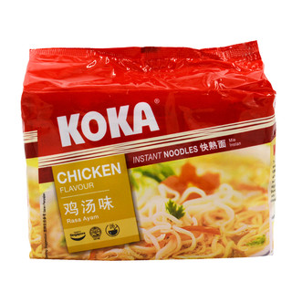 KOKA 可口 快熟面 鸡汤味 85g*5袋