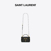 SAINT LAURENT 圣罗兰 女士羊皮革斜挎包 7667311EL071000 黑色 迷你