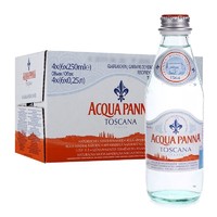 ACQUA PANNA 普娜 意大利进口 天然矿泉水玻璃瓶装1箱 年货送礼 250ml*24瓶