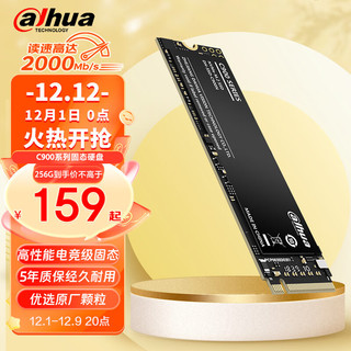 大华（dahua）SSD固态硬盘 M.2接口(NVMe协议) 台式机笔记本 pcie3.0 大华 2000/s 高速电竞级|C900 1TB