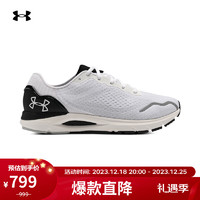 安德玛（UNDERARMOUR）秋冬HOVR Sonic 6男子缓震运动跑步鞋跑鞋3026121 白色105 44.5