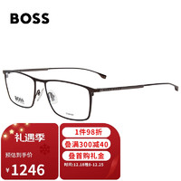 HUGO BOSS 男女款光学配镜眼镜近视眼镜框0976 4IN+佳锐镜片1.67