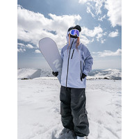 南恩3L滑雪服女款单板双板防风防水保暖户外加厚滑雪衣裤男女套装