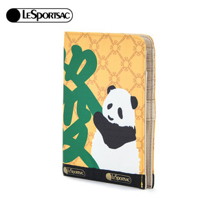 LeSportsac 乐播诗23包包女包Panda熊猫印花发财手拿证件卡包零钱包女 发财熊猫