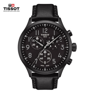 TISSOT 天梭 瑞士手表 速驰系列腕表 石英男表 T116.617.36.052.00