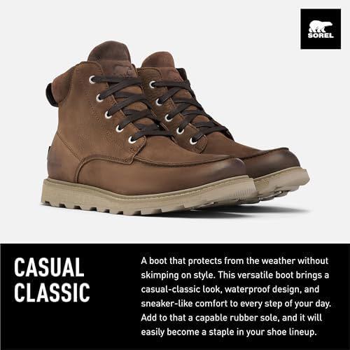 SOREL 北极熊 Madson 2 Moc Toe 男士防水雪地靴