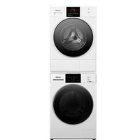 PLUS会员：Panasonic 松下 白月光2.0系列 NVAE+EH1015 热泵洗烘套装