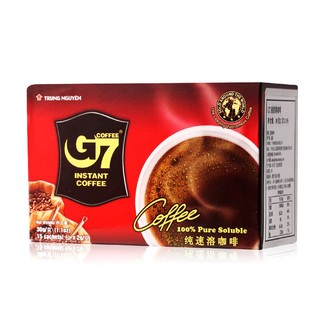 G7 COFFEE 中原咖啡 G7 纯速溶咖啡 30g