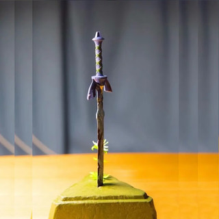 塞尔达传说 荒野之息 林克 大师之剑 英雄之剑 游戏摆件模型 玩具手办