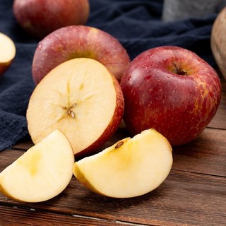 【佳农】四川大凉山盐源苹果冰糖心脆甜小苹果新鲜水果净重4.5斤