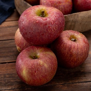 【佳农】四川大凉山盐源苹果冰糖心脆甜小苹果新鲜水果净重4.5斤
