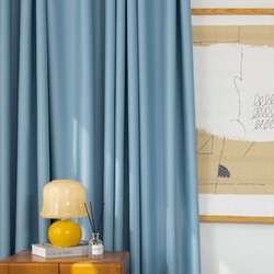 京东京造 窗帘窗纱客厅卧室订做遮光窗帘布 定做