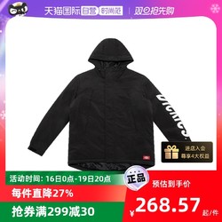 Dickies 帝客 印花休闲连帽外套棉服情侣秋冬保暖夹克DK009545