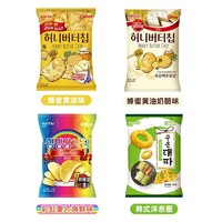 ace 海太 韩国进口海太卡乐比蜂蜜黄油薯片60g*6袋土豆脆片零食