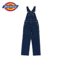 Dickies 帝客 商场同款 工装休闲背带裤连体裤DK011764 牛仔蓝 32