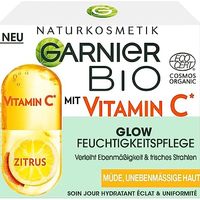 GARNIER 卡尼尔 日霜 含维生素 C，焕发光彩，焕活紧致保湿霜，适合疲倦和不均匀的肌肤，Bio Glow，50 毫升
