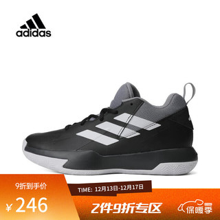 阿迪达斯 adidas（滔搏运动）阿迪 kids男大童Cross Em Up Select J篮球鞋IE9255 IE9255 38.5