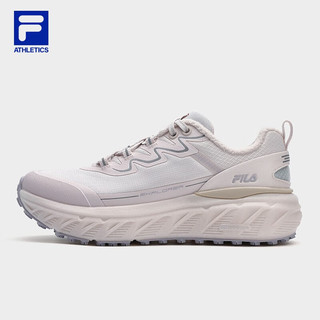 斐乐（FILA）女鞋EXPLORER WE探险家户外鞋2023冬加绒跑步运动鞋 羊皮纸粉-PP 38