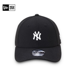 棒球帽男女同款MLB鸭舌帽-黑色 白标NY OSFA