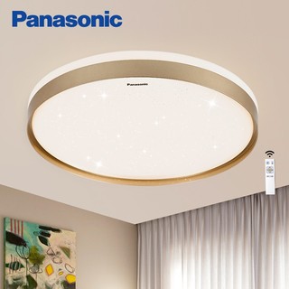 Panasonic 松下 落夕系列 HHXZ4026 LED卧室灯 36W 金色 圆形